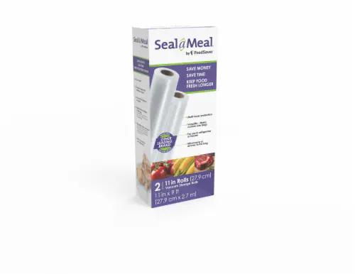 Seal a Meal by Food Saver Two 11 In Rolls Vacuum Storage Rolls