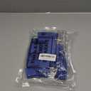 Patelai 8 Pcs Silicone Pot Holders Set Cast Iron Handle Cover Heat Resistant Pot Handle Covers Potholder Non Slip Reusable Pan Sleeve for Frying Pan Kitchen Supplies(Blue)