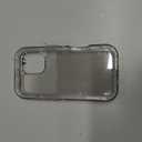 Protective Case for iPhone 13 Pro Max, Clear Back with Black Trim