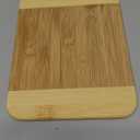 Lipper International Bamboo Wood Two-Tone Kitchen Cutting and Serving Board, Small
