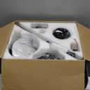 Ceiling Fans with Lights and Remote, 46 Inch Flush Mount Low Profile Ceiling Fan with Light, Black Ceiling Fan for Bedroom Living Room, Quiet DC Motor, Reversible, Dimmable LED, Black