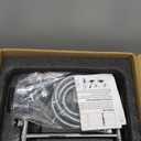 Shower Head with Handheld Water Spra High Pressure Showerhead Combo with Arm for Bathroom Accessorie Home Decor Adjustable Dual Shower with Anti-Clog Nozzles Silver Chrome