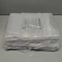 3 Pack Clear Storage Bins with Lids, Storage Containers with Magnetic Door, Stackable Acrylic Display Case for Handbags, Cosmetic, Multifunctional Storage Boxes for Dorm, Living Room, Bedroom Storage