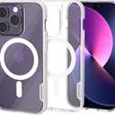 Smartish iPhone 14 Pro Slim Case - Gripmunk Compatible with MagSafe [Lightweight + Protective] Thin Grip Cover - Nothin' to Hide