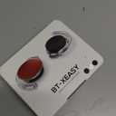 Micool On Ear Bluetooth Headphones, Open-Ear Headphones Wireless with 4-Mic ENC for Crystal Clear Calls, 52H Total Battery, Dual Device, Sport Clip On Headset for Running & Travel (Pure Black)