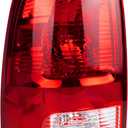 Boine Left Side Tail Light Compatible With 2009-2018 Dodge Ram 1500 2500 3500 - Bulb Included (Left Driver Side)