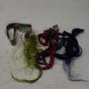 10pcs/pack Scene Hair Extensions Synthetic Clip in Leopard print Hair piece 18inch Long Straight Colorful striped Hairpieces Halloween Party Cosplay Y2K Use for Women Girls (Multicolor)