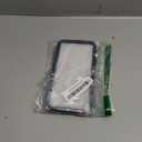 FNTCASE for iPhone 15-Pro-Max Case: Military Grade Drop Proof Rugged Protective Cell Phone Cover with Kickstand & Built-in Protector | Matte Textured Shockproof TPU Hybrid Bumper Cases (Blue)