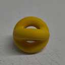 Indestructible Dog Ball - Lifetime Replacement - Durable Dog Toy for Aggressive Chewers - Safe, Non-Toxic Natural Rubber - Chew, Tug & Fetch - Tough, Heavy Duty Chew Toy - 4 (Softball Size)