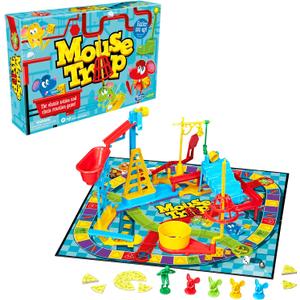 Hasbro Gaming Mouse Trap Board Game for Kids Ages 6 and Up,Classic Kids Game