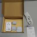 TESSAN 220 to 110 Voltage Converter US to Europe, International Travel Power Adapter with 4 USB Ports(2 USB C), 2 AC and EU/UK/AU Plug Universal Power Converter Adapter Combo, Step Down Transformer