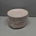 Nervure 100PCS Pink and Gold Plastic Plates - 10.25 inch Pink Disposable Plates with Gold Rim - Party Plate - Dinner Plate Ideal for Wedding & Party