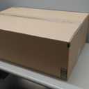 Stainless Steel Litter Box with High Sides,23.6" L X 15.7" W X 7.8" H,Extra Large Jumbo Cat Litter Box,XL Kitty Metal Liter Box for Indoor Big Cat,Non-sticky,Anti-Leakage(Entry on Short Side)