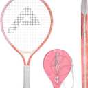 AMA SPORT Kids Tennis Racket for Junior Toddlers Starter Kit 17" Tennis Racquet for Girls and Boys with 420D Nylon Shoulder Strap Bag