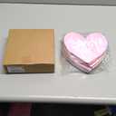 Valentines Day Tree Ornaments Valentines Decorations for Tree Heart Ornaments Picks 15pcs Extra Large Red Pink White Heart San for Valentine's Day Topper Home Wedding Décor