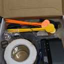 PcEoTllar Electric Fence for Dogs, Electric Dog Fence System, 2 Water Resistant Collar Receiver, with 656Ft Underground/Aboveground Boundary Wire, for Small, Medium, Large Dogs