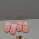 QUMY Dog Shoes for Large Dogs, Medium Dog Boots & Paw Protectors for Winter Snowy Day, Summer Hot Pavement, Water-Resistant in Rainy Weather, Outdoor Walking, Indoor Hardfloors Skid-Resistant Sole (Size 2: 1.9''x2.4''(W*L) (Pack of 4))