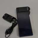 Peakeep Projection Alarm Clock for Bedroom Ceiling 180 Rotatable, Loud for Heavy Sleepers, Colorful Nightlight, 5 Brightness Dimmable Large Number Bedside Electric LED Digital Clock with USB Port (Blue Digits; Blue Projection)