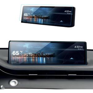 Car Screen Protector for 2022 2023 2024 2025 Genesis GV70 (2.5T, 3.5T) Accessories Navigation Touchscreen Protector Film Tempered Glass HD Clear 14.5''
