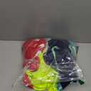 5 Pack Mens Active Quick Dry Crew Neck T Shirts | Athletic Running Gym Workout Short Sleeve Tee Tops Bulk (Red/Lime/Navy/White/Navy Blue, 5XL)