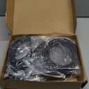 10K 8K HDMI 2.1 Cable 10FT 10-Pack, HDMI Cord 10 Foot Ultra High Speed HDMI Cable (48Gbps, 8K@60Hz, 4K@120Hz) HDCP 2.2&2.3, DTS:X, 3D, eARC, HDR10 for PS5, Roku TV, HDTV, Monitor, Projector, Blu-ray