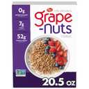 Grape-Nuts Original Cereal, Crunchy Whole Grain Wheat and Barley, Non-GMO, 20.5 oz Box (EXP 05/15/27)