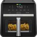 Chefman Air Fryer 9 Qt | TurboFry 7-in-1 High-Powered 450F Cooking for Crispier and Even Results | XL Basket with Viewing Window | Air Fry, Bake, Broil, Reheat, Dehydrate, Defrost, Keep Warm