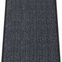 Kuyal Front Door Mat, 4'x8' Indoor Outdoor Entrance Mat, Commercial Floor Mats Inside Outside Entrance, Heavy Duty Durable Welcome Mats, Rubber Backing Non Slip Outdoor Mats for Entryway,Dark Gray, 48" x 96"