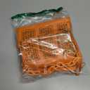 Small Crossbody Bags for Women Girls Trendy Top Handle Satchel Purses with Detachable Acrylic Chain (Orange)