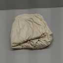 FreshCulture Queen Bed Skirt, Elastic Wrap Around Bed Skirt Queen Size, Bed Skirts for Adjustable Bed, Easy Fit with 18 Inch Drop Length, Hotel Quality Dust Ruffle for Queen Bed (Cream)