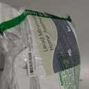 Guken White Linen Blackout Curtains 84 Inch Length 2 Panels Set for Living Room Bedroom Back Tab Thermal Insulated 100% Black Out Drapes Room Darkening 84 Inches Long