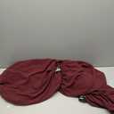 Maytex Pixel Ultra Soft Stretch Back Arm Furniture Cover Wine Red Slipcover, 1-Piece Wing Chair