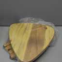 Teak Shower Stool, Teak Shower Bench, 12'' Spa Shower Foot Rest for Shaving Legs, Waterproof Wood Chair for Inside Shower, Organizer Wooden Stool, Corner Seat for Bathroom Livingroom