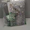 Washable Runners for Hallways Kitchen Rugs: 2'x6' Runner Rug Stain Resistant Non Slip Low Pile Soft Carpet Runners for Hallways Indoor Entryway Kitchen Laundry Room Bedroom Bathroom Farmhouse (Grey)