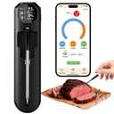 BlueSwan Wireless Meat Thermometer Digital, Food Thermometer Bluetooth 820 ft Range with APP for Grill, Smoker, Oven, Magnetic Design for BBQ, Cooking, Valentines Day Gift for Him, Gifts for Men (1 Probe)