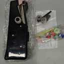 Handheld Sewing Machine, Mini Portable SewingMachine for Beginners, Electronic Small Sewing Machine for Quick Stitching & DIY Crafts, Complete Sewing Kit (Black)