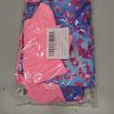 Nokecina Girls Tankini Swimsuit Size 7-8 Years Old Kids Rose Bathing Suits Leopard Swimwear with Short (Purple)