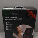 Joyset Back Massager with Heat,Neck Massager for Back Pain Deep Tissue,4D Kneading Shiatsu Lower Back Massage Pillow for Neck Shoulder Legs,Gifts for Mom,Dad,Women,Men (Black)