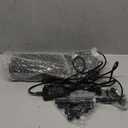 AquaMiracle Aquarium Filter with U - V Light & Filter Sponge, Fish Tank Filter with Timer for Green Water, Turtle Filter with Aeration & Rainfall Mode for Aquarium 10-30 Gallon