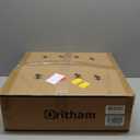 RGB Ceiling Fans with Lights, 20" Fandelier Low Profile Ceiling Fan with Light, Modern Flush Mount Ceiling Fan Light with Remote/APP Control, Bedroom Chandelier Fan Fixture for Indoor(Black)