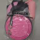 LIEVUIKEN Retractable Dog Leash Automatic Telescopic Tractor Dog Tape, Pet Tape 16 FT Durable and Convenient, with Folding Bowl, Dispenser, Rubbish Bags, Suitable for Small and Medium Dogs