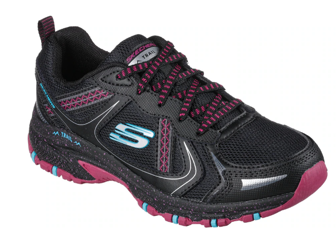 Skechers  Hilcrest-Vast Adventure Sneaker Black-Purple 6.5