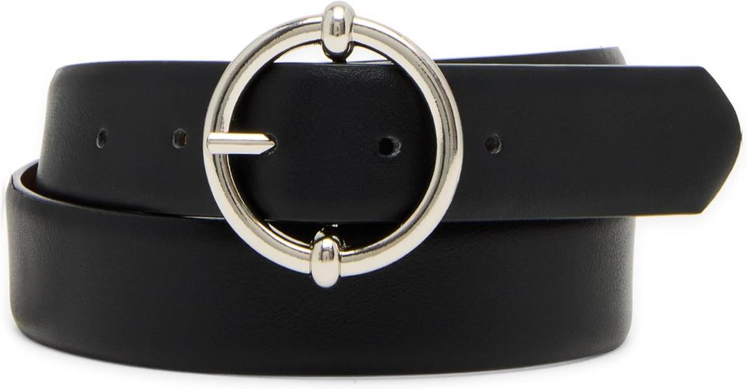 Steve Madden Women's Cherish Reversible Pant Belt (X-Large, Chocolate)