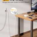 10Ft Extension Cord with Multiple Outlets, Flat Plug Surge Protector Power Strip 10 Ft Long Cord, 8 Outlets & 4 USB Ports (2 USB C), Desk Charging Station for Home Office, College Dorm Room Essentials