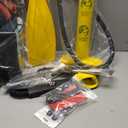 Inflatable Stand Up Paddle Board for Adults-11ft Extra Wide Fishing Paddleboard Ultra Stable Standup SUP with Accessories Backpack,Pump,Ankle Leash,Upgraded Fins(Yellow, 11'35)