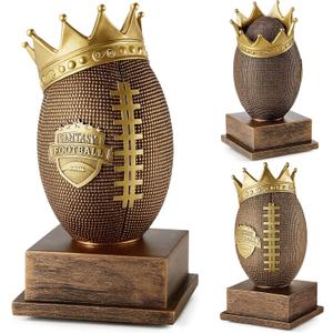 Quelay Tall Football Champion King Trophy for Football Sports Trophy Participation Winner Gift Goalpost Award