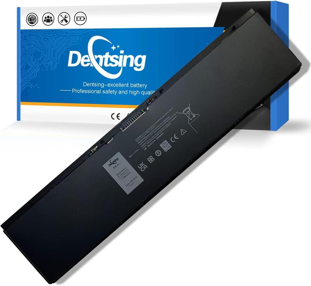 Dentsing 3RNFD 34GKR Laptop Battery Replace for Dell Latitude 14 E7440 E7450 E7420 Series Laptop V8XN3 G95J5 0909H5 0G95J5 5K1GW 451-BBOG PFXCR F38HT 451-BBFV 451-BBFT 451-BBFY 7.4V 54Wh