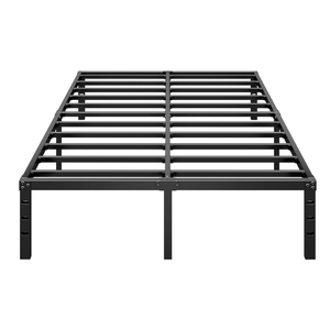HLIPHA Metal Platform Bed Frame 14 Inch Tall,No Box Spring Needed,Full Size Bed with Heavy Duty Strong Support Slats,Easy to Assemble,Black