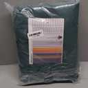 BGment Green Blackout Curtains for Bedroom 84 Inches Long, Christmas Thermal Insulated Double Layer Full Room Darkening Noise Reducing Rod Pocket Curtain (52 x 84 Inch, Emerald, 2 Panels)