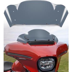 8" Wave Windshield Windscreen Compatible with Harley Davidson CVO Street Glide FLHXSE 2023-later, Street Glide FLHX 2024-later, FLXHU 2025-later (Tint)